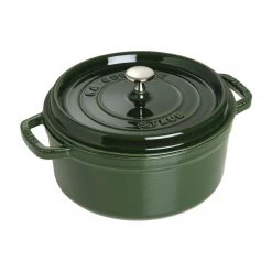 Staub Round Cocotte 24 Cm, Basil 40509-356-0