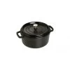 Staub Round Cocotte 24 Cm, Black 40500-241-0 2 Staub Round Cocotte 24 Cm, Black 40500-241-0 -Staub Shop staub round cocotte 24 cm black 40500 241 0