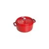 Staub Round Cocotte 24 Cm, Cherry 40509-835-0 -Staub Shop staub round cocotte 24 cm cherry 40509 835 0