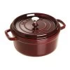 Staub Round Cocotte 24 Cm, Grenadine Red 40509-357-0 -Staub Shop staub round cocotte 24 cm grenadine red 40509 357 0