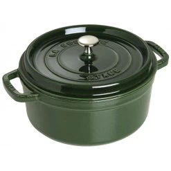 Staub Round Cocotte 26 Cm, Basil 40509-358-0