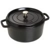 Staub Round Cocotte 26 Cm, Black 40509-310-0 -Staub Shop staub round cocotte 26 cm black 40509 310 0