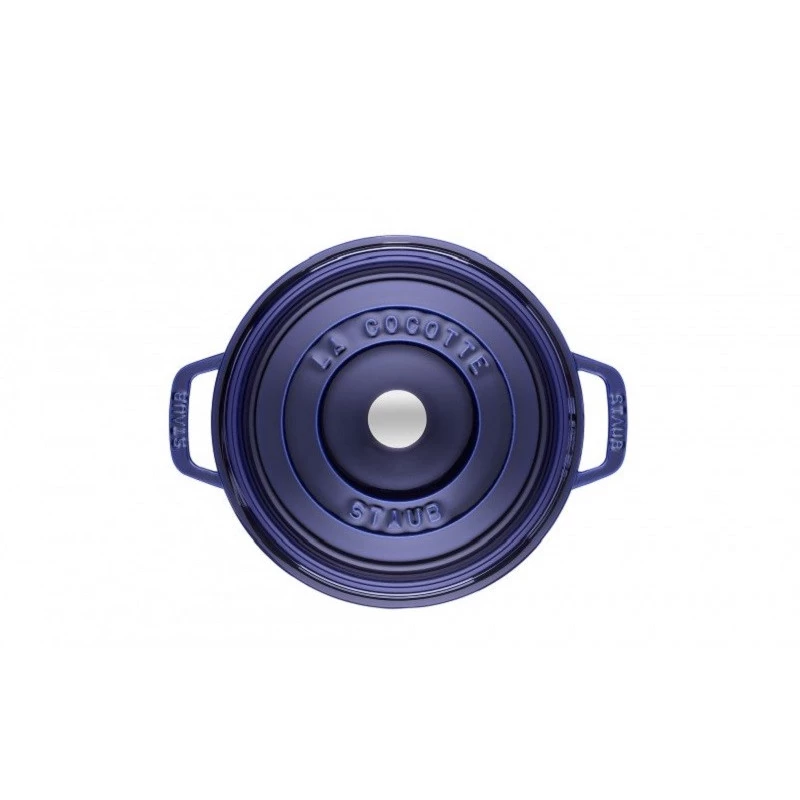 Staub Round Cocotte 26 Cm, Dark Blue 40510-284-0 4 Staub Round Cocotte 26 Cm, Dark Blue 40510-284-0 - Image 2