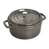 Staub Round Cocotte 26 Cm, Graphite Grey 40509-312-0 1 Staub Round Cocotte 26 Cm, Graphite Grey 40509-312-0 -Staub Shop staub round cocotte 26 cm graphite grey 40509 312 0