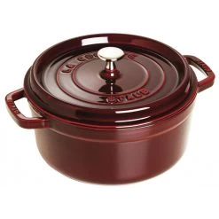Staub Round Cocotte 26 Cm, Grenadine Red 40509-359-0