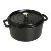 Staub Round Cocotte 28 Cm, Black 40500-281-0 -Staub Shop staub round cocotte 28 cm black 40500 281 0