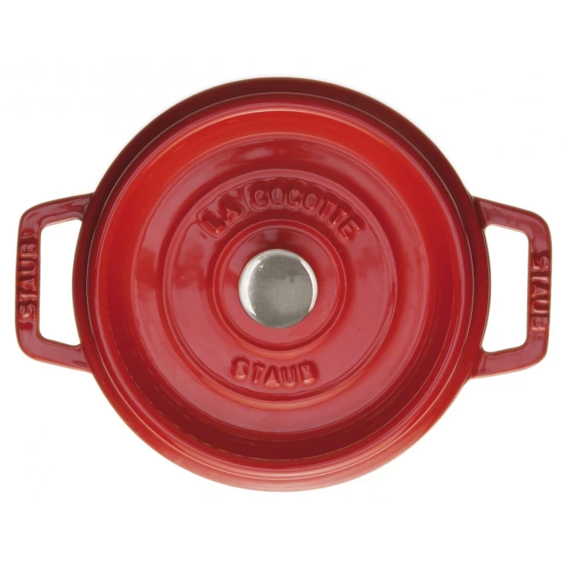 Staub Round Cocotte 28 Cm, Cherry 40509-852-0 4 Staub Round Cocotte 28 Cm, Cherry 40509-852-0 - Image 2