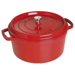 Staub Round Cocotte 28 Cm, Cherry 40509-852-0
