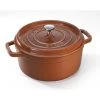 Staub Round Cocotte 28 Cm, Cinnamon 40511-298-0 -Staub Shop staub round cocotte 28 cm cinnamon 40511 298 0
