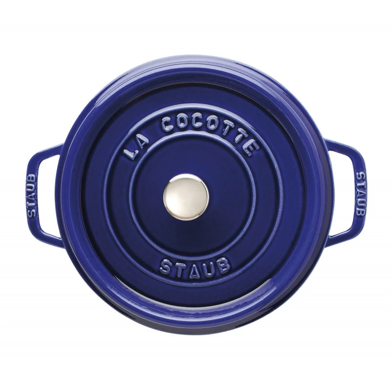 Staub Round Cocotte 28 Cm, Dark Blue 40510-285-0 4 Staub Round Cocotte 28 Cm, Dark Blue 40510-285-0 - Image 2