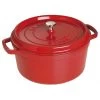 Staub Round Cocotte 30 Cm, Cherry 40509-861-0 1 Staub Round Cocotte 30 Cm, Cherry 40509-861-0 -Staub Shop staub round cocotte 30 cm cherry 40509 861 0