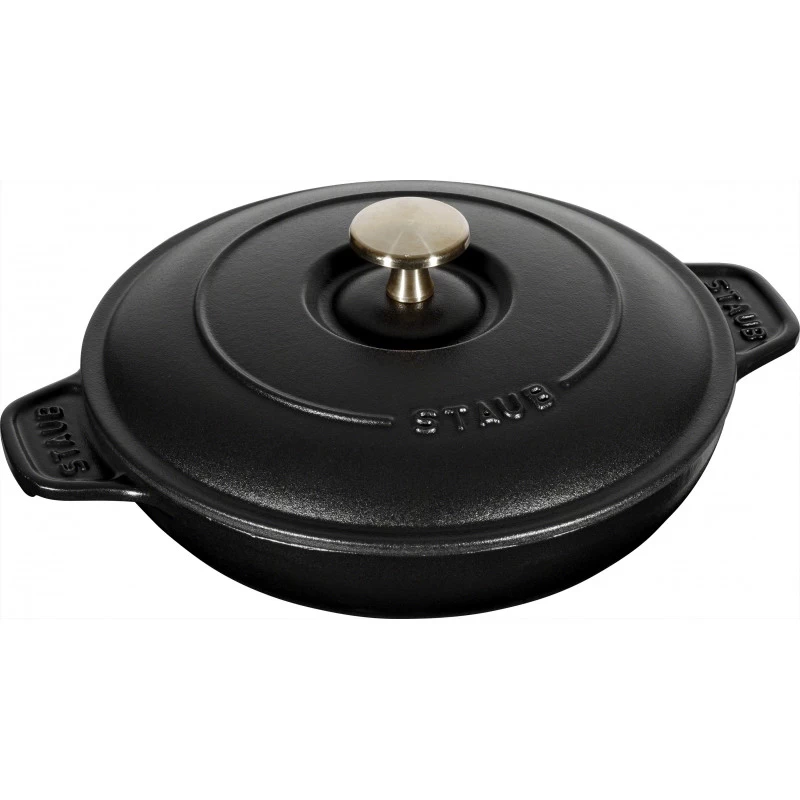 Staub Round Covered 20 Cm, Black 40509-579-0 3 Staub Round Covered 20 Cm, Black 40509-579-0