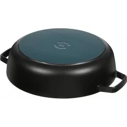 Staub Chistera 28 Cm, Black 40511-472-0 7 Staub Chistera 28 Cm, Black 40511-472-0 -Staub Shop staub universal pan chistera 28 cm black 40511 472 0 1