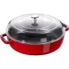 Staub Chistera 28 Cm, Cherry 40501-038-0 -Staub Shop staub universal pan chistera 28 cm cherry 40501 038 0