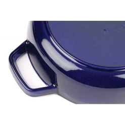 Staub Chistera 28 Cm, Dark Blue 40511-476-0 6 Staub Chistera 28 Cm, Dark Blue 40511-476-0 -Staub Shop staub universal pan chistera 28 cm dark blue 40511 476 0 1