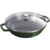 Pan Staub Wok 30 Cm, Basil 40511-465-0 -Staub Shop staub wok pan 30 cm basil 40511 465 0