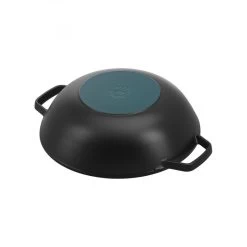 Pan Staub Wok 30 Cm, Black 40511-344-0 -Staub Shop staub wok pan 30 cm black 40511 344 0 1