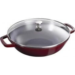 Pan Staub Wok 30 Cm, Grenadine Red 40511-466-0