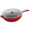 Staub 2.9 Qt Cast Iron Daily Pan | Cherry -Staub Shop staub iron