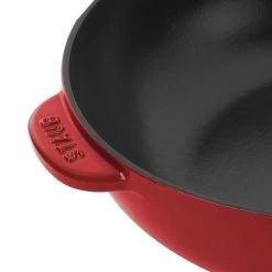 Staub 2.9 Qt Cast Iron Daily Pan | Cherry -Staub Shop staub iron 4