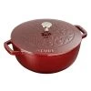 Staub 3.75 Qt Essential French Oven With Lilly Lid | Grenadine